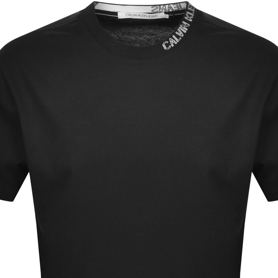 Alternative Image for ProductCalvin Klein Intarsia T Shirt Black2